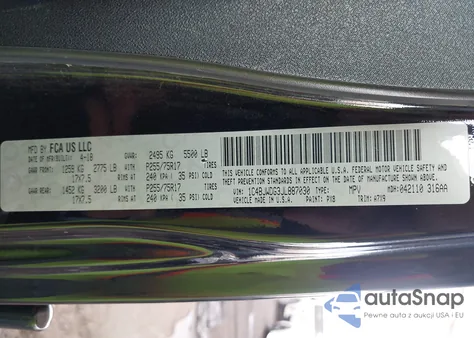 2018 Jeep Wrangler Jk Unlimited Sport S 4X4 из США, поврежденный, VIN 1C4BJWDG3JL887030